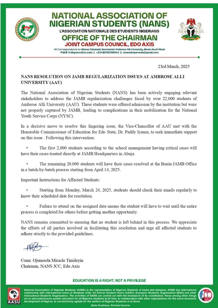 Students in Crisis: JAMB's Silence Fuels Arrests and Extortion!