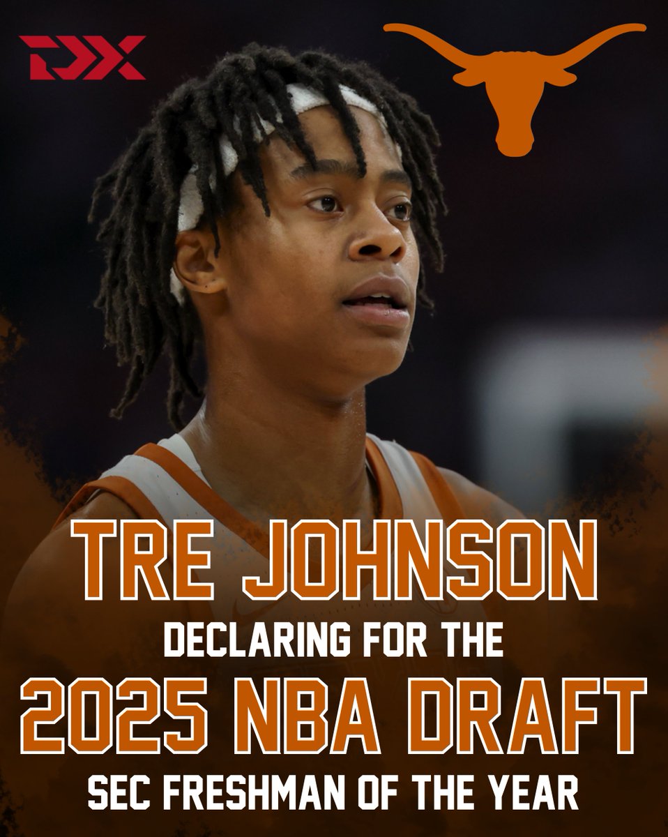 Texas Freshman Tre Johnson Shocks All: Declares for NBA Draft!