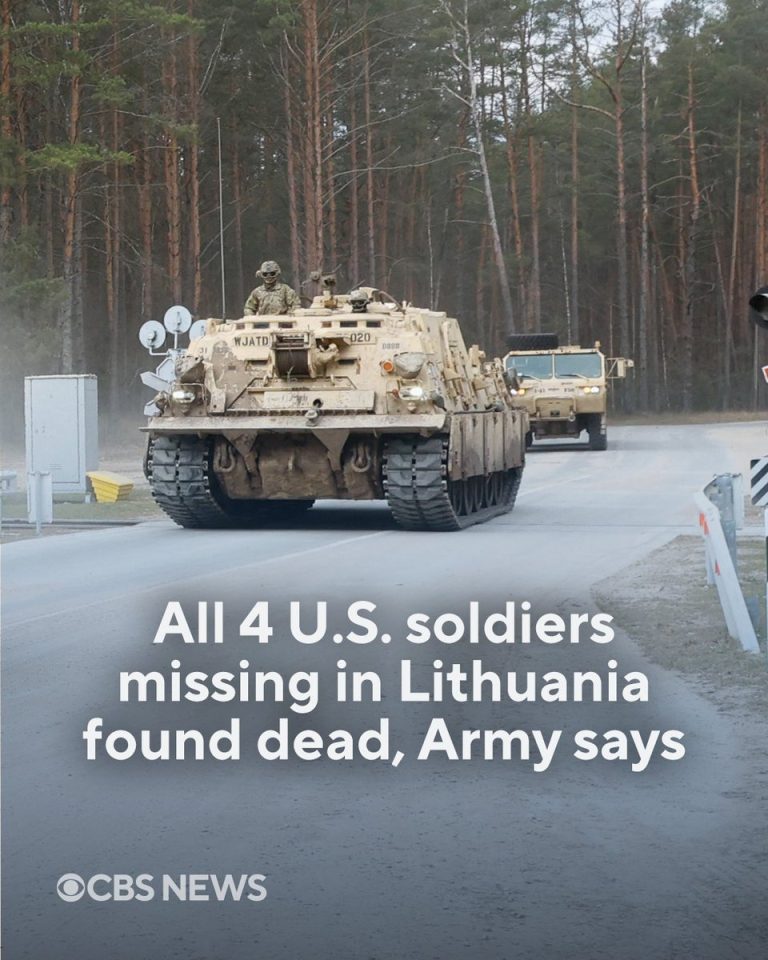 Tragic End: All Four U.S. Soldiers Found Dead in Lithuania