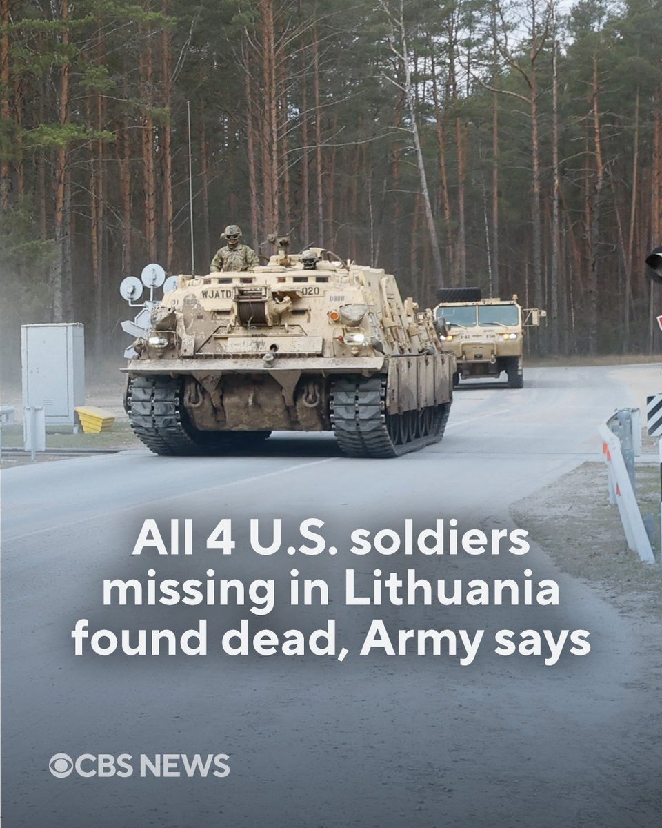 Tragic End: All Four U.S. Soldiers Found Dead in Lithuania