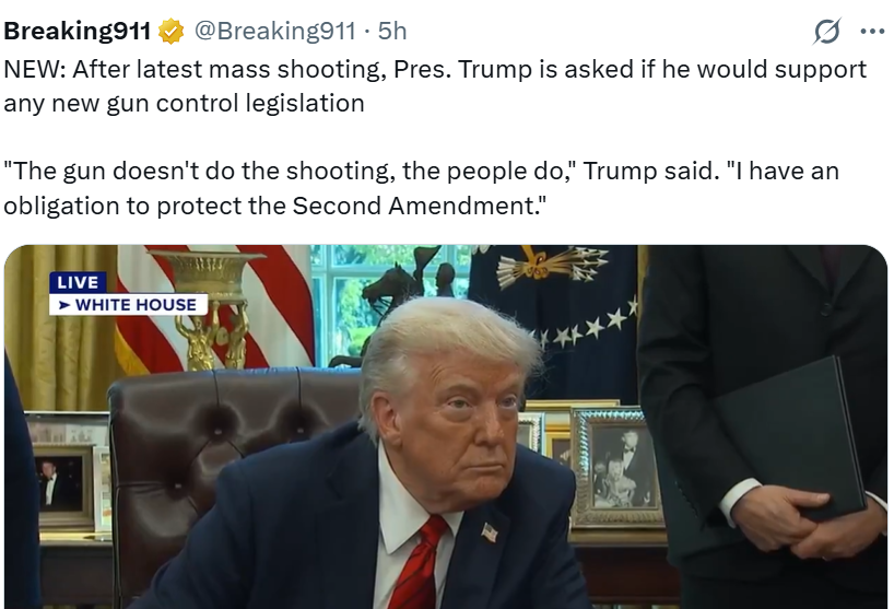 Trump Prioritizes Second Amendment Over Children After Tragedy!