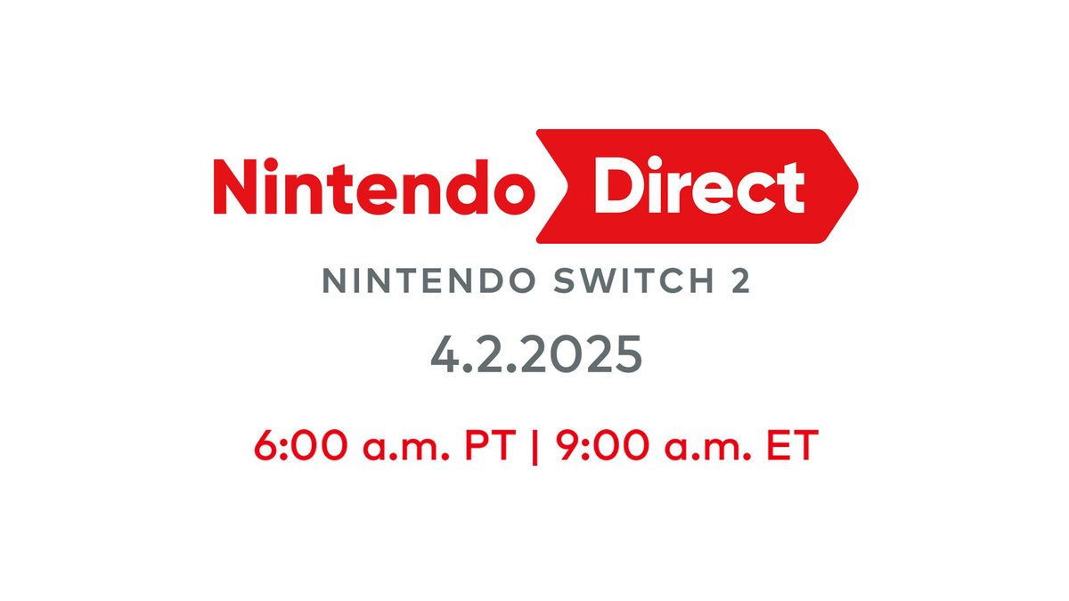 Tune in now for the explosive Nintendo Direct: Switch 2 Revealed!