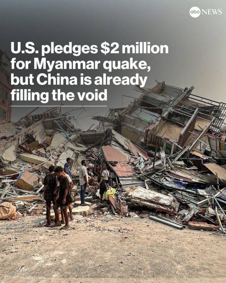 U.S. Abandons Myanmar: China and Russia Step Up in Earthquake Aid