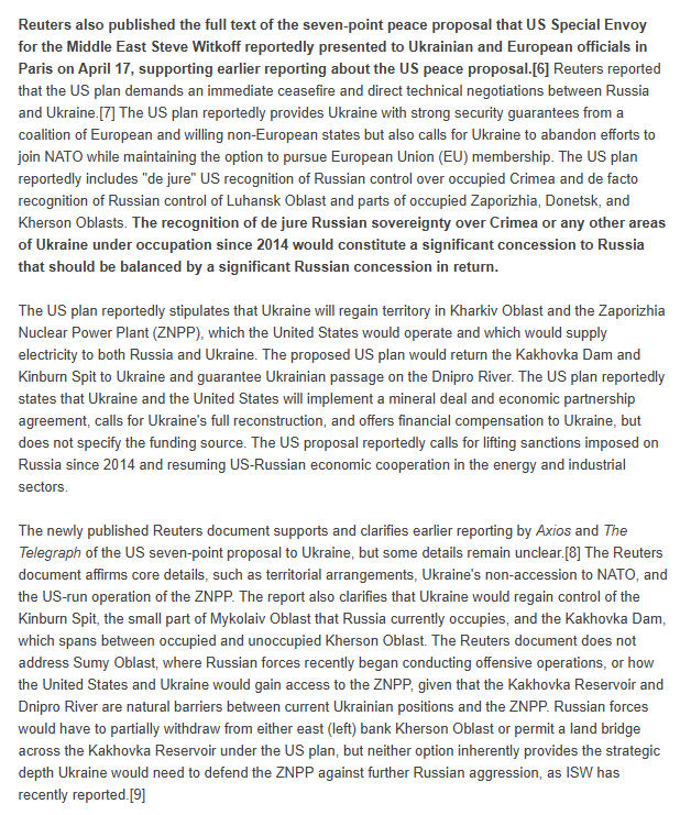 US Peace Proposal Leaked: Will It Ignite New Conflicts?