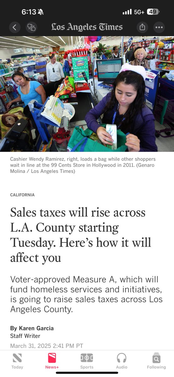 WTF?! LA County Sales Tax Soars to 10.75% — For Homeless Aid!