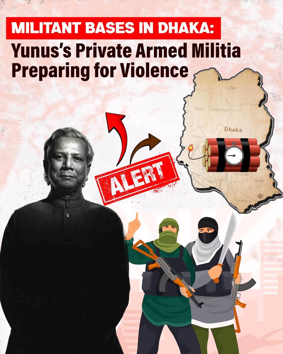 🚨 ALERT 🚨 Militant Bases in Dhaka: Armed Groups Stockpile Weapons!