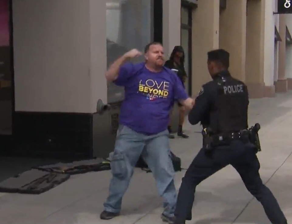 Arrested in LA: "Love Beyond Gender" Man Opens Firearms Briefcases!