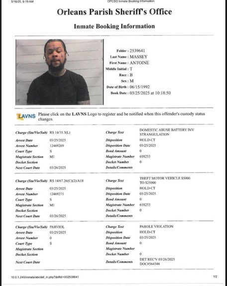 BREAKING: Escapee Antoine Massey Spotted in Natchez, Panic Ensues!