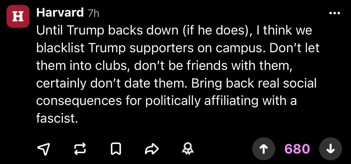 BREAKING: Harvard to "BLACKLIST" Trump Supporters on Campus!