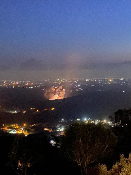 BREAKING 🔴 Hezbollah Under Heavy Fire: Airstrikes Rock Region!