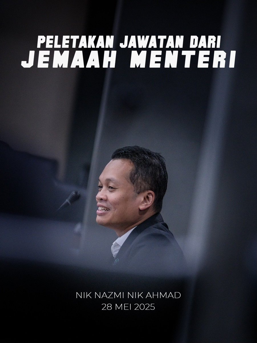 BREAKING: Minister Nik Nazmi Resigns, Cabinet in Chaos!