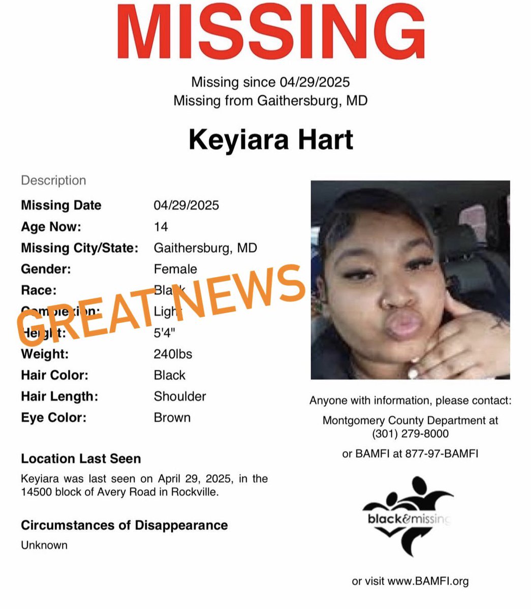 BREAKING: Missing Teen Keyiara Hart Found Safe, Community Divided!