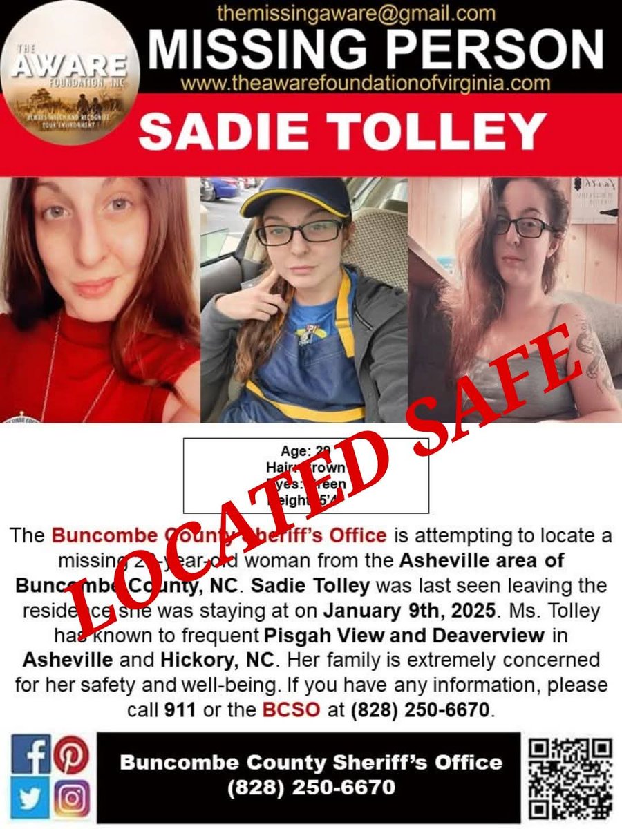 BREAKING: Missing Woman Now a Kidnapping Case in Buncombe County!