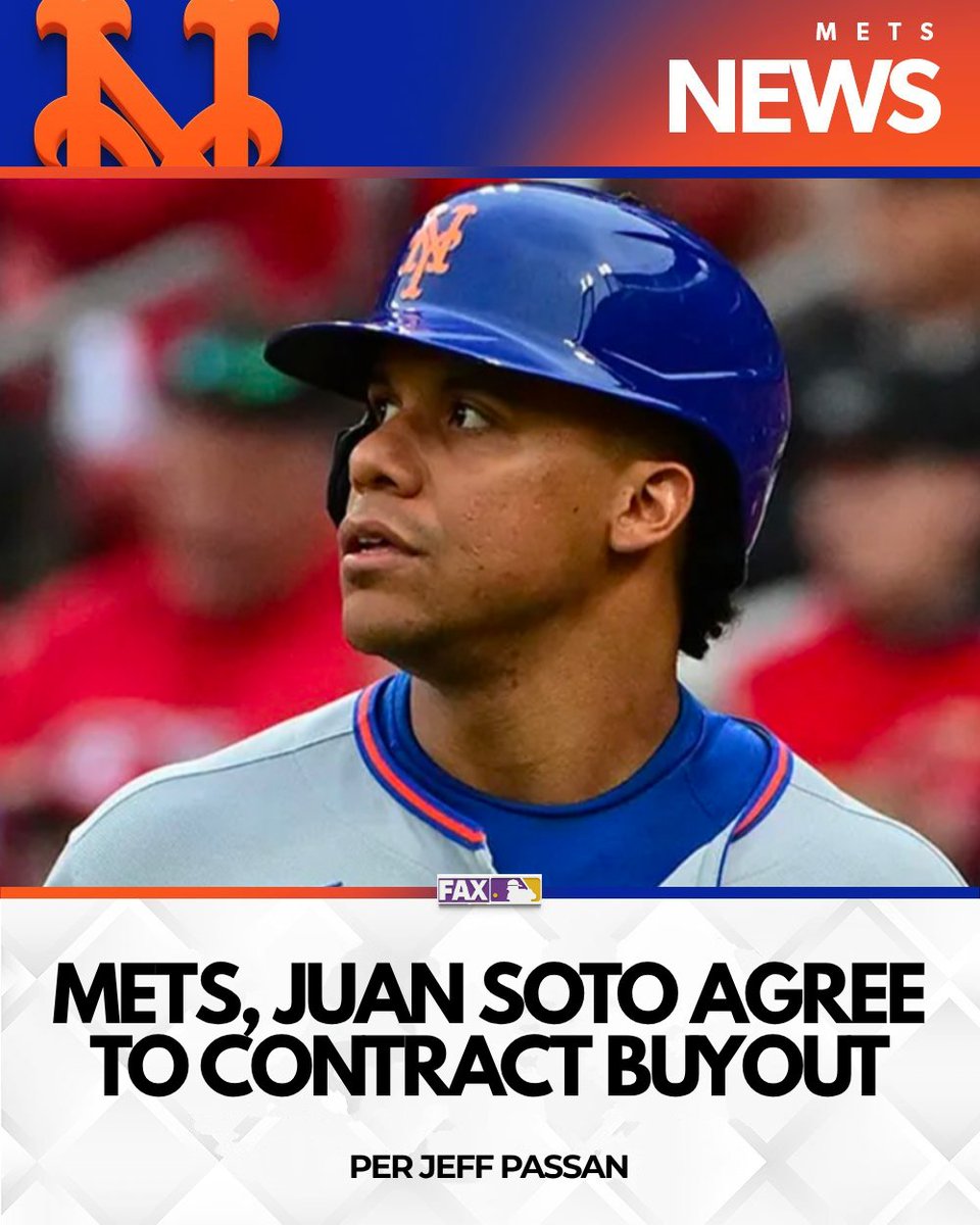 🚨BREAKING NEWS🚨 Juan Soto's $765M Mets Buyout Sparks Outrage!