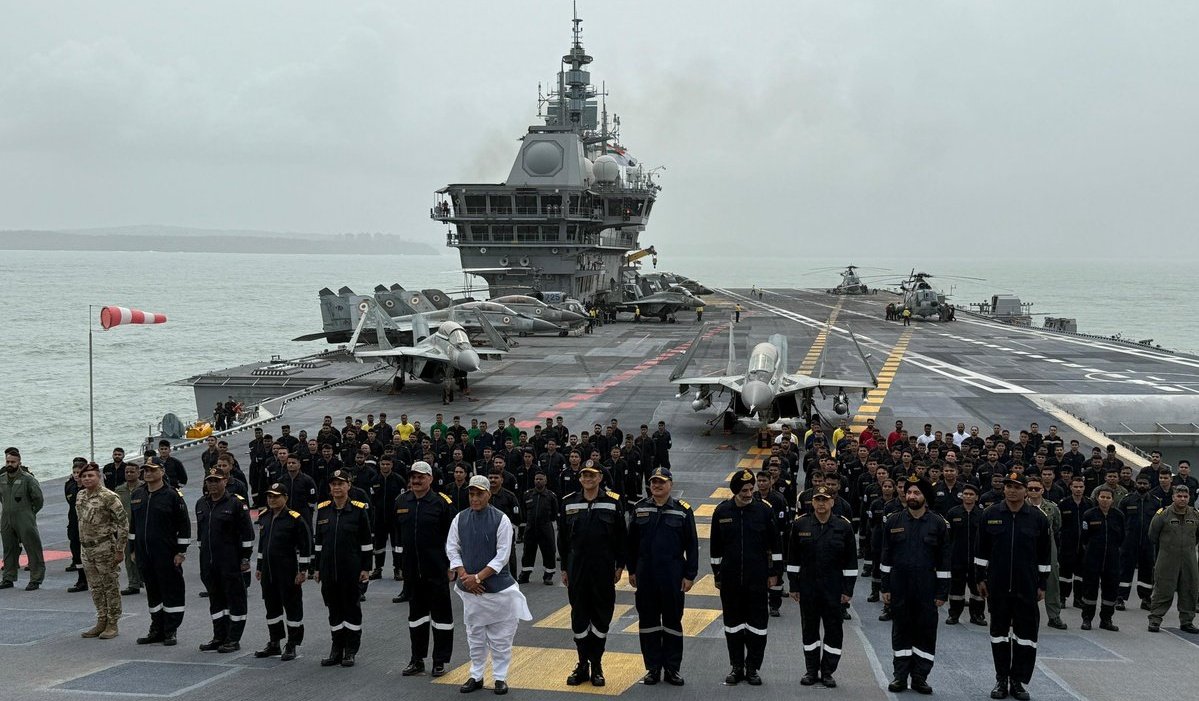 BREAKING: Rajnath Singh's INS Vikrant Visit Sparks National Debate!