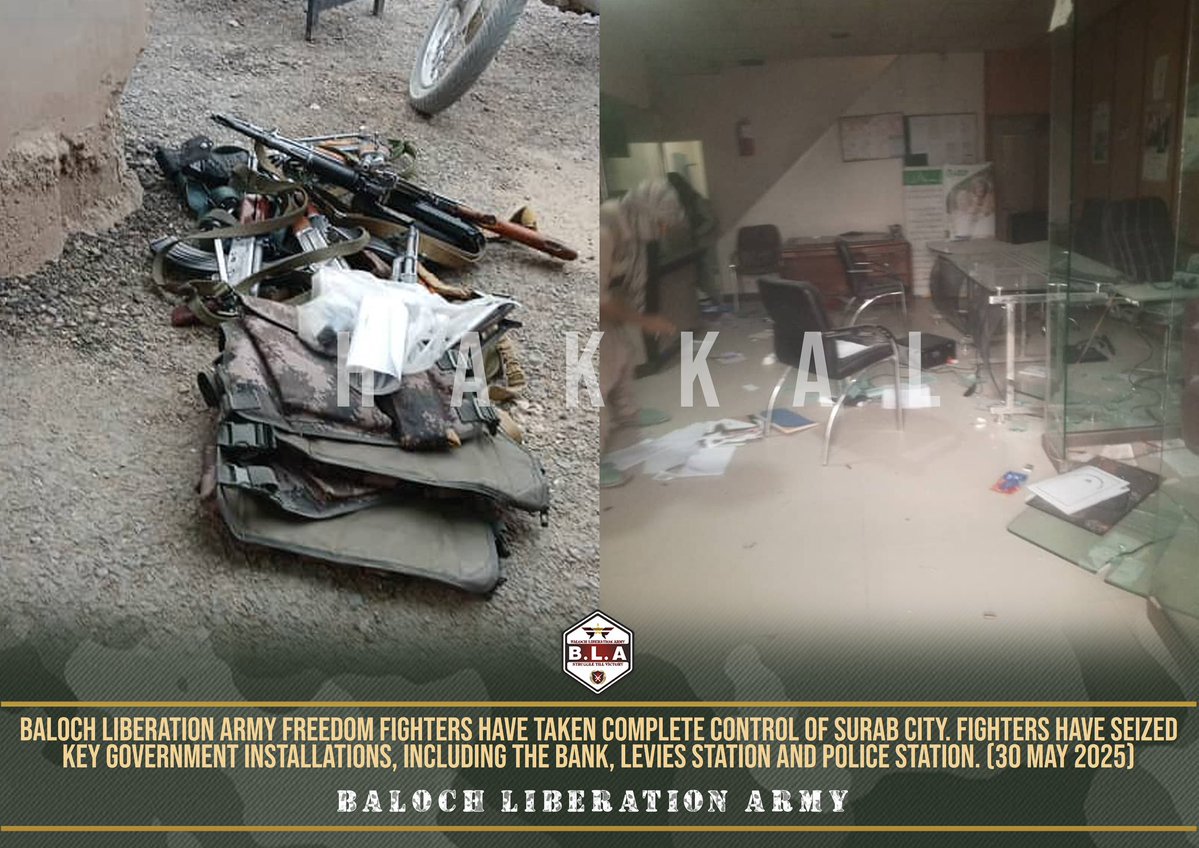 Balochistan Unrest: BLA Declares Control Over Surab City!