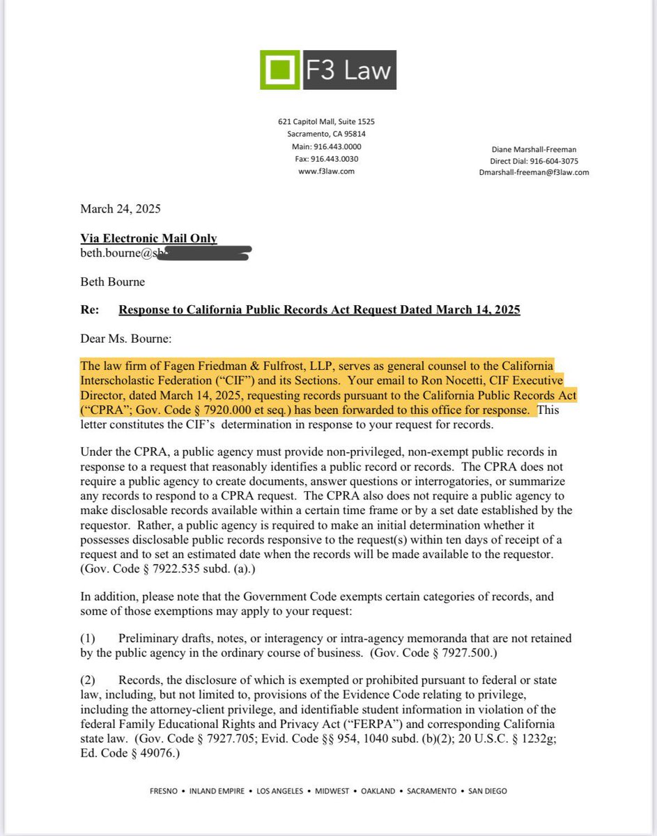 Breaking: California's CIF Admits No Data on Trans Athletes!
