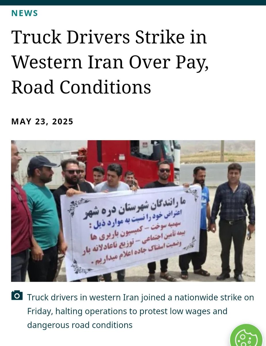 🚨Breaking: Truck Drivers in Iran Strike Over Fuel Prices! Chaos Unleashed!