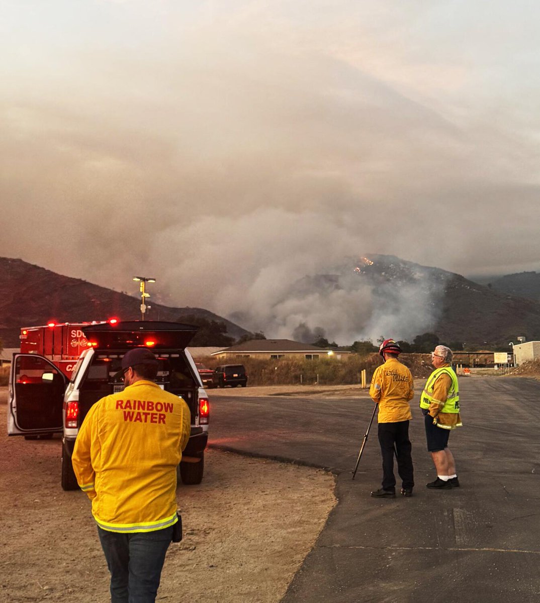 Chaos Erupts: Pala Fire Forces Mass Evacuations in San Diego!