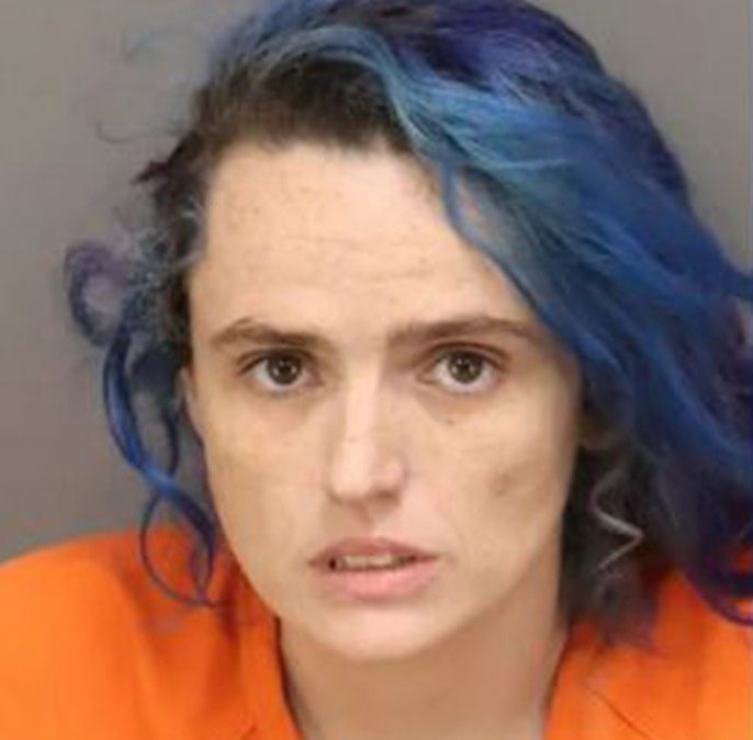 Democrat Violence: Blue-Haired Woman Attacks Trump Supporter!