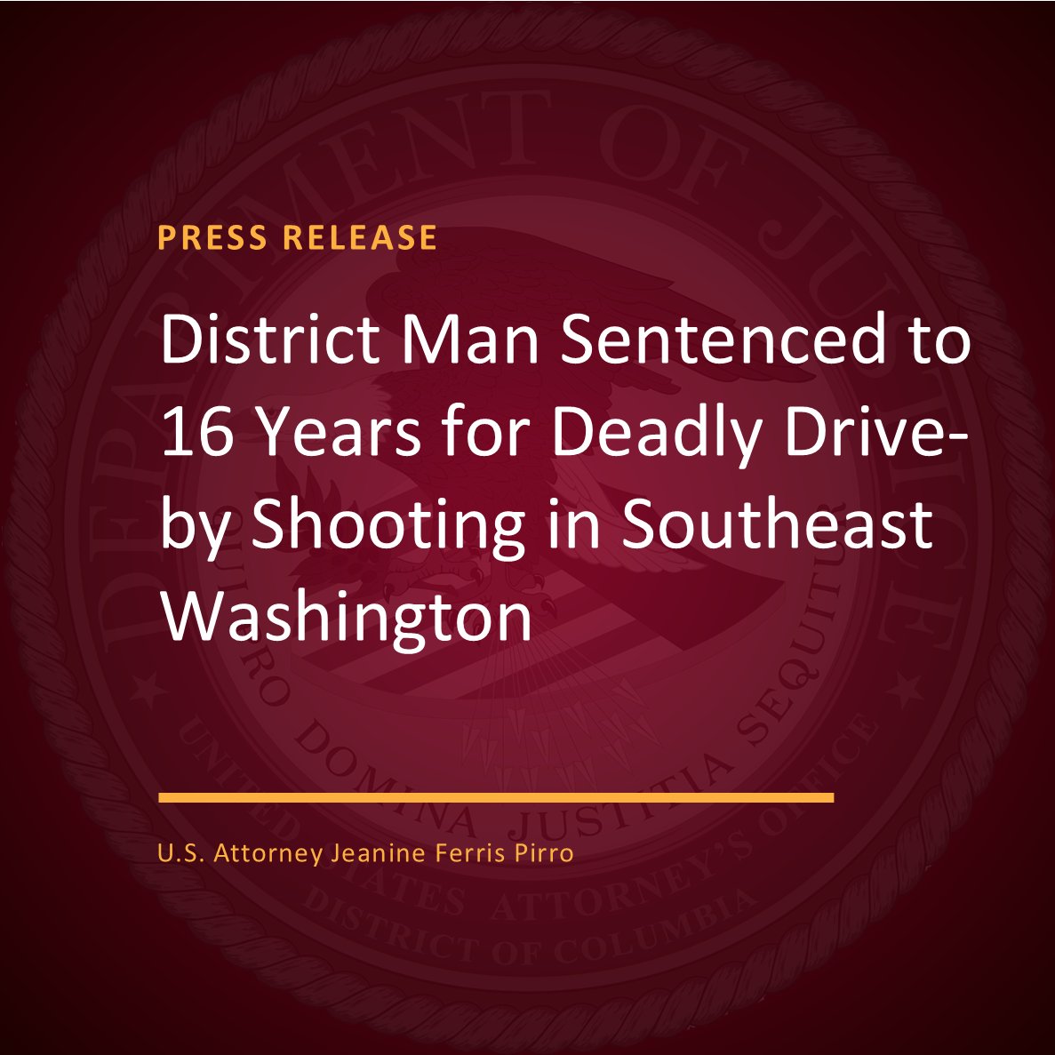 District Man Gets 16 Years for Shocking Southeast Shooting