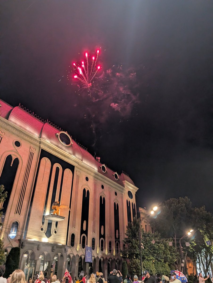 Fireworks Ignite Controversy: Rustaveli Avenue Banned for Protests!