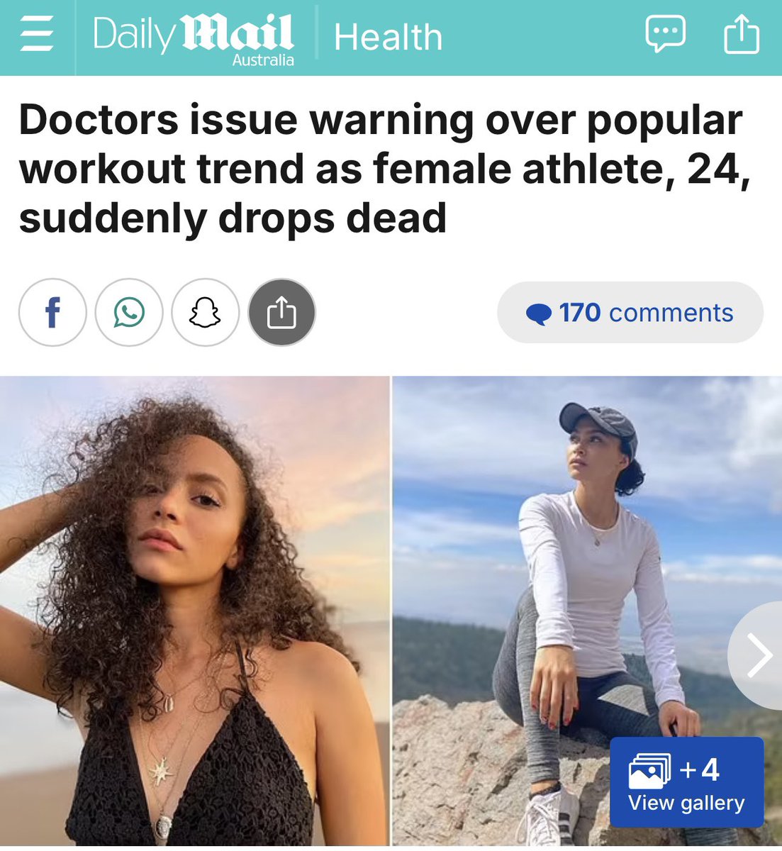 Fitness Fanatic Dies After Cardiac Arrest During Event