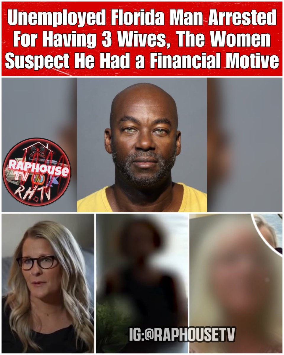 Florida Man Juggles 3 Wives: Arrest Sparks Outrage Over Motives!