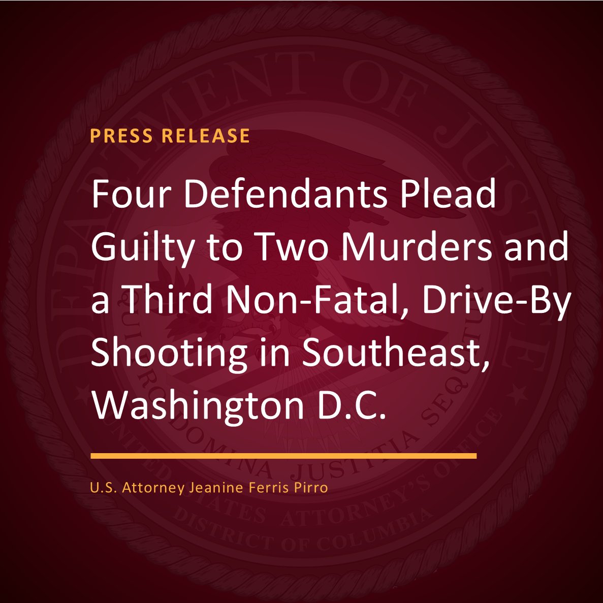 Four Defendants Admit Guilt in Shocking D.C. Murder Case!