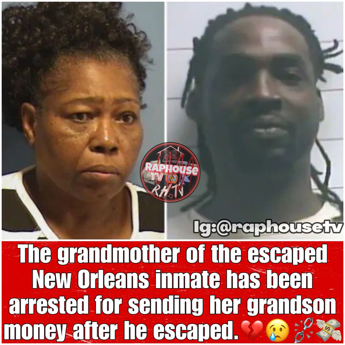 Grandmother Arrested for Funding Grandson's New Orleans Escape!