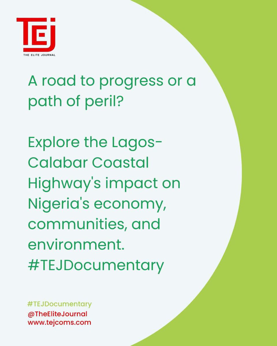 Is Lagos-Calabar Coastal Highway a Boon or Bane for Nigeria?  
Follow @Delitejournal & visit for more info. h3>