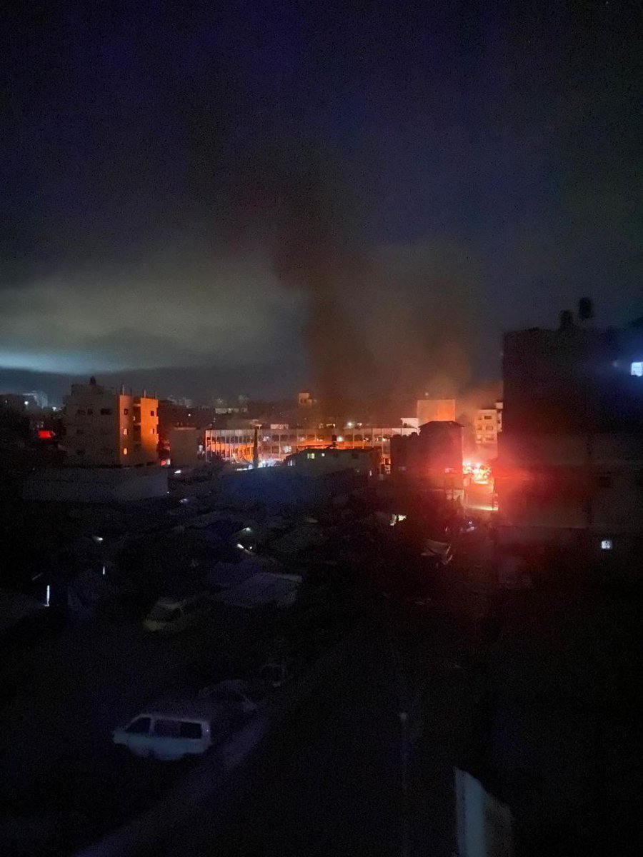 Israeli Airstrike on Gaza School: Casualties and Fires Erupt!