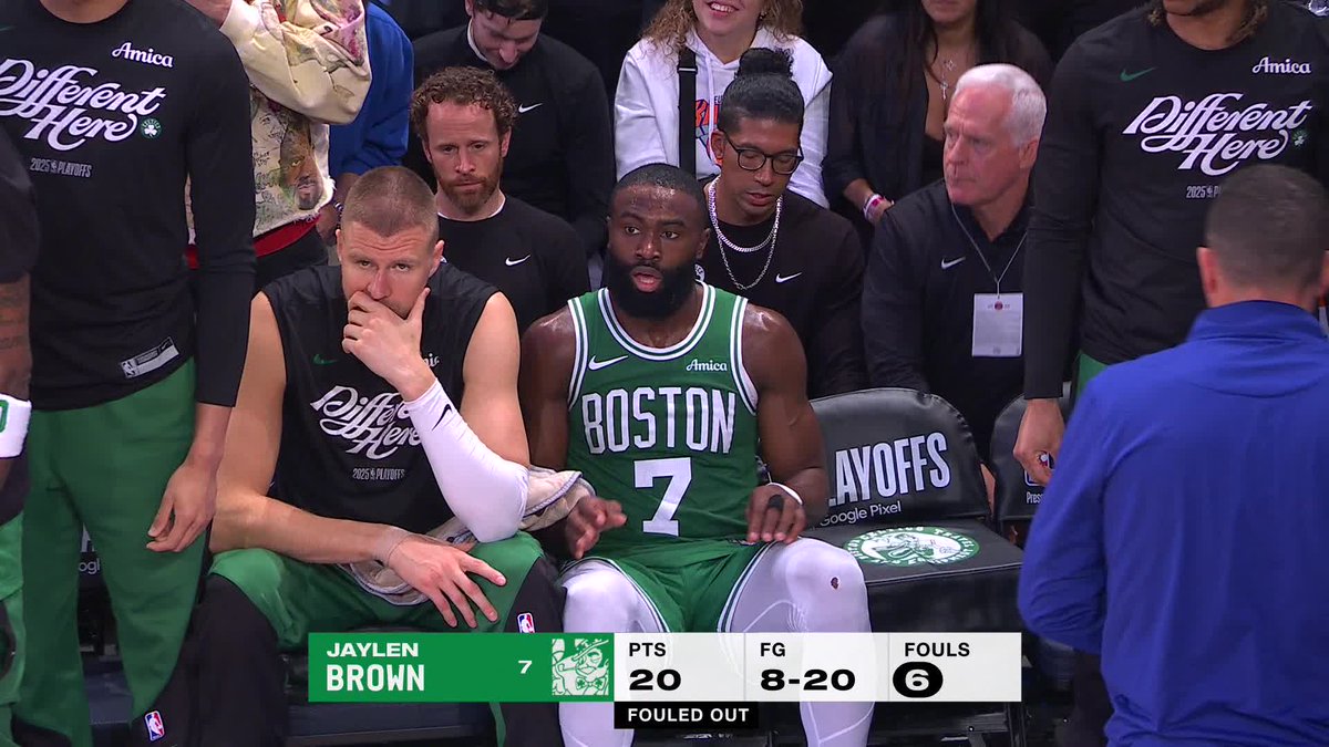 Jaylen Brown Fouls Out in 3rd Quarter: NBA Fans Outraged! 😳
