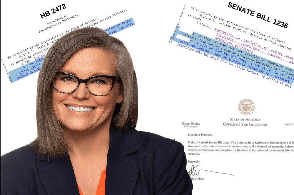Katie Hobbs Kills Arizona Bitcoin Bill: Is She Anti-Financial Freedom?
