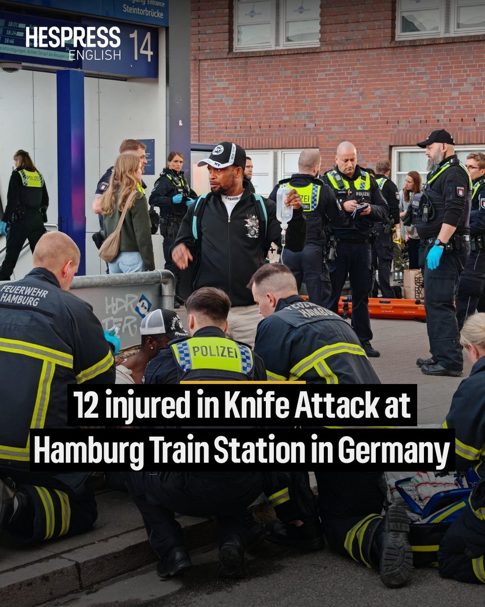 Knife Attack in Hamburg: 12 Injured, Woman Arrested in Chaos!