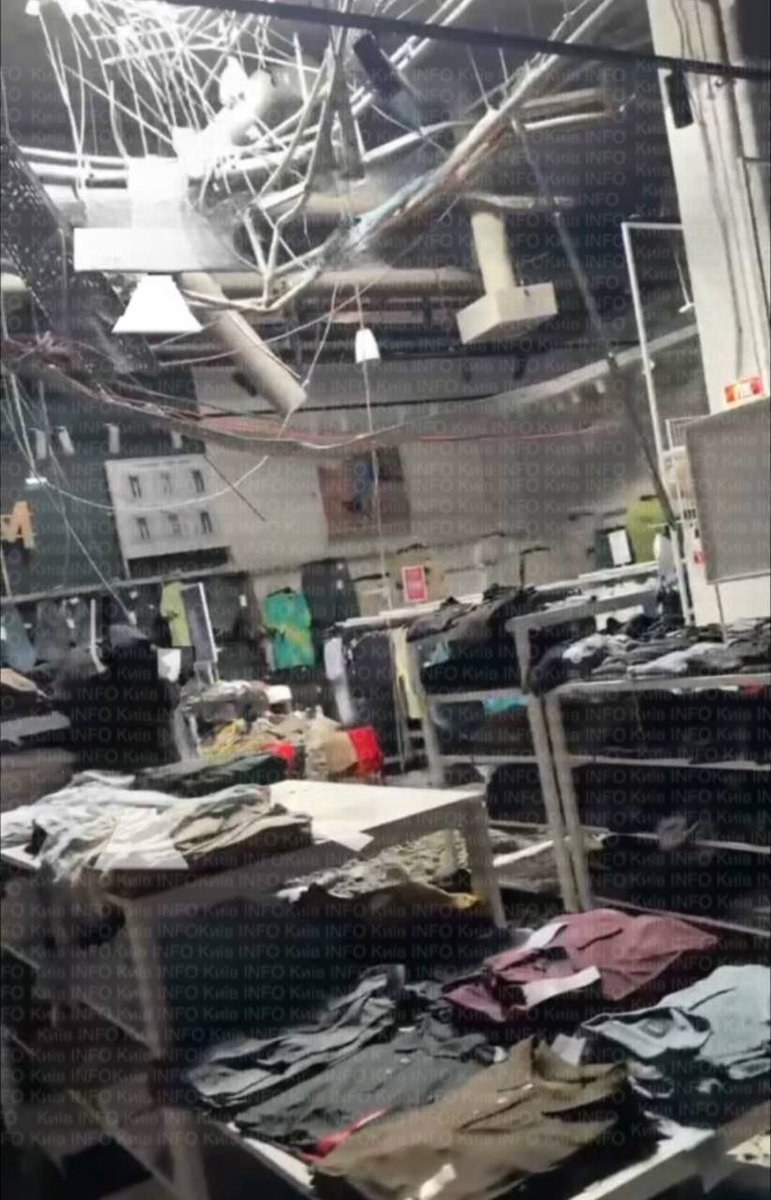 Kyiv's "Blockbuster" Mall Attack: 15 Injured in Overnight Assault!