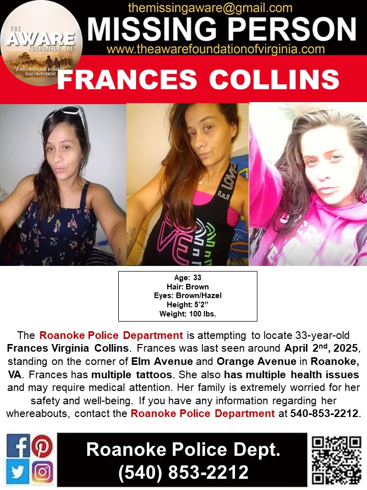 MISSING: Roanoke Woman's Disappearance Sparks Outrage and Fear