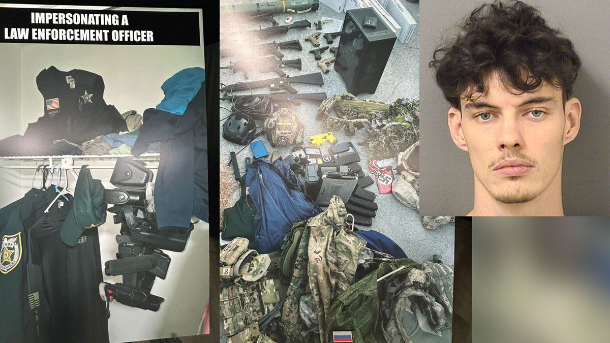 Mass Shooting Averted: 22-Year-Old Arrested with 18 Firearms!