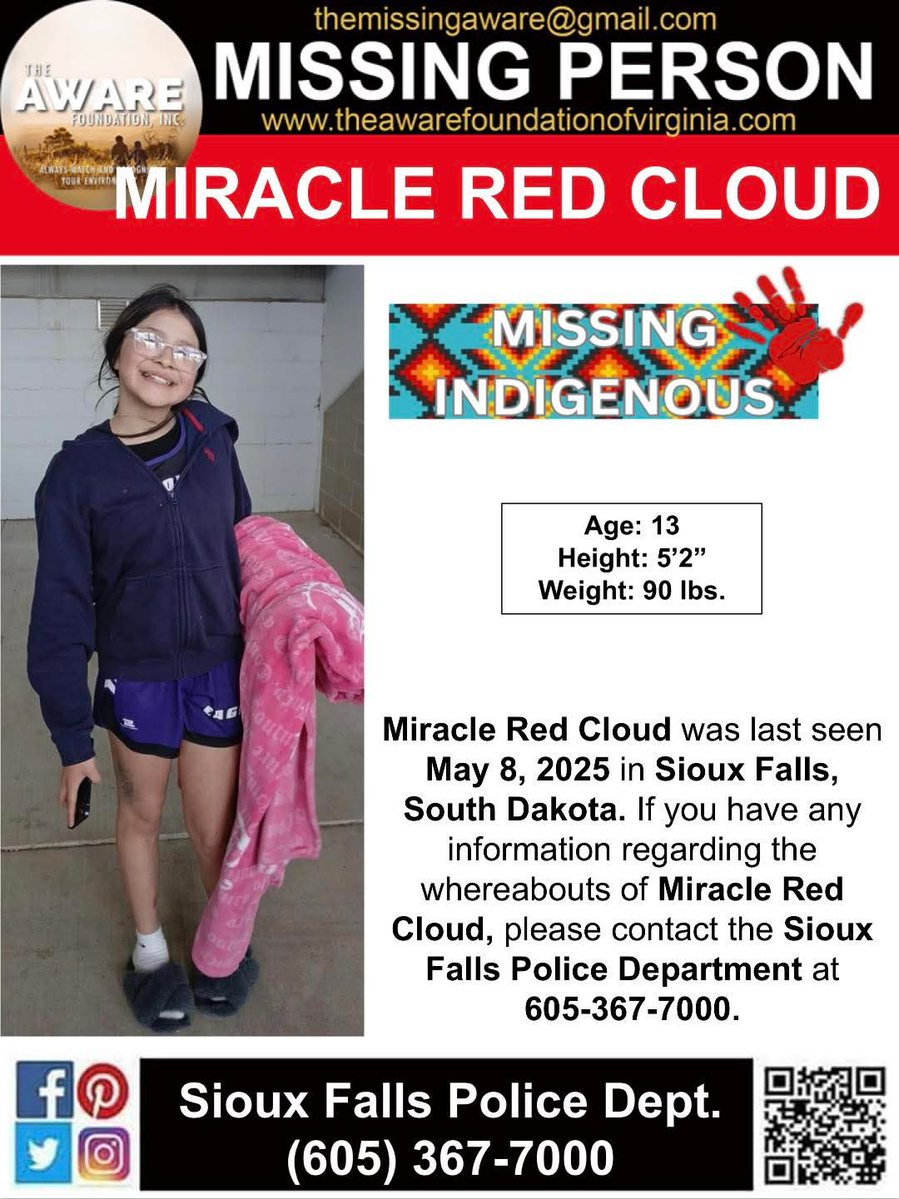 Missing Child Alert: Miracle Red Cloud Vanishes Without a Trace!
