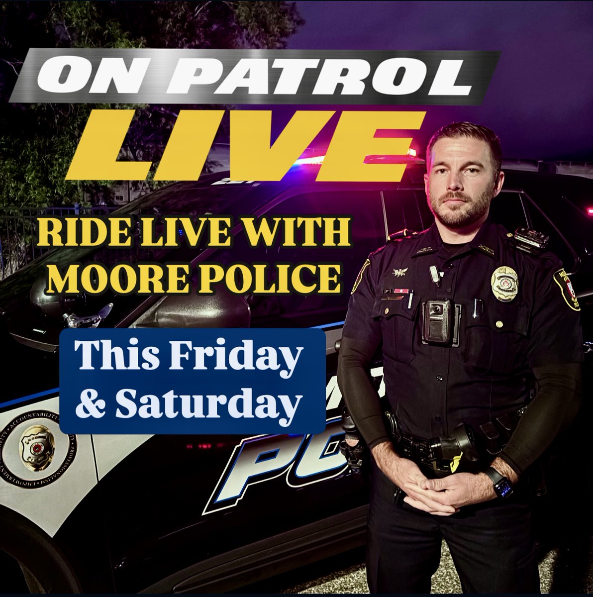 ⚠️NEW DEPT⚠️ Moore Police Live Patrol Sparks Outrage Over Transparency!