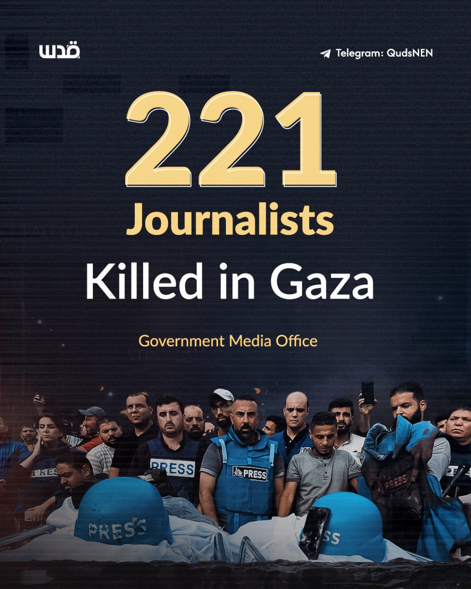 Outrage Erupts as Israel's Gaza Offensive Claims 221 Journalists