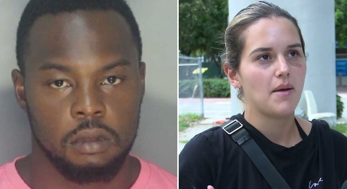 Outrage in Miami: Man Brutally Assaults Woman on Metro!