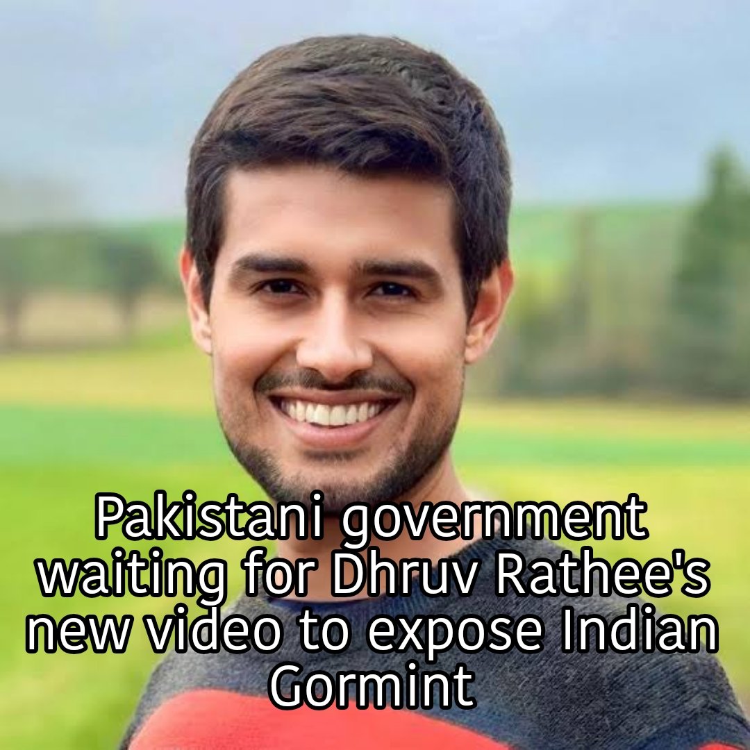 Pakistani Government Eagerly Awaits Dhruv Rathee's Exposé!