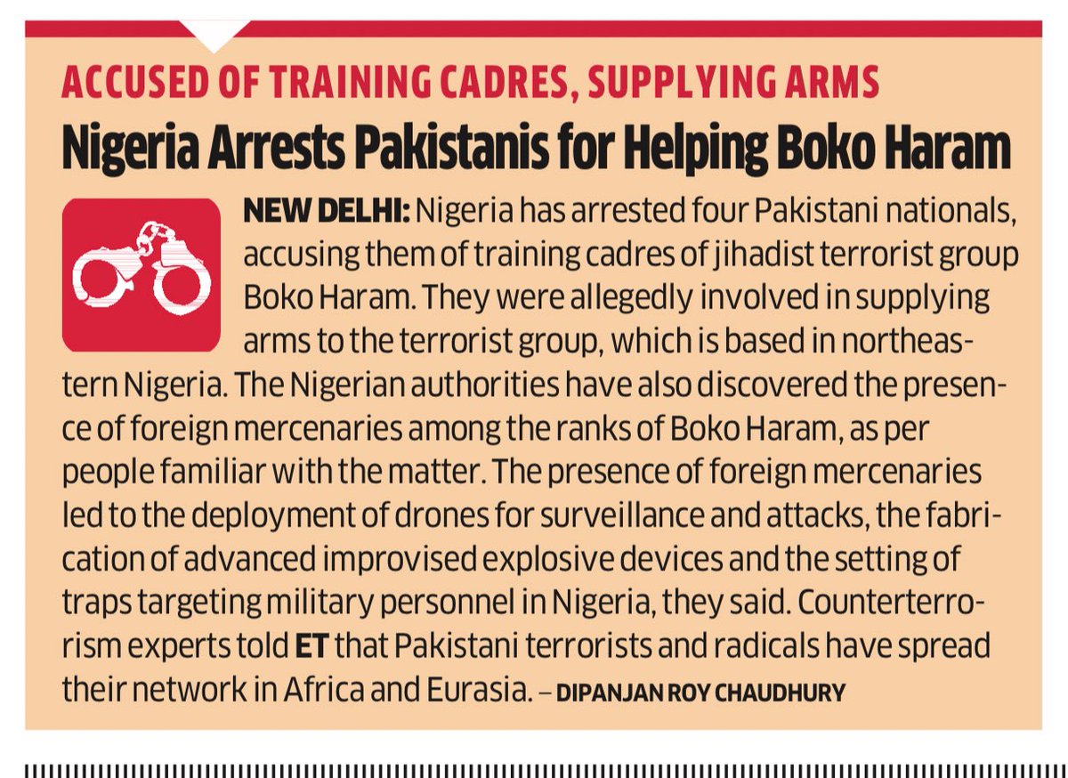Pakistan's Global Terror Links: Four Nationals Arrested in Nigeria!