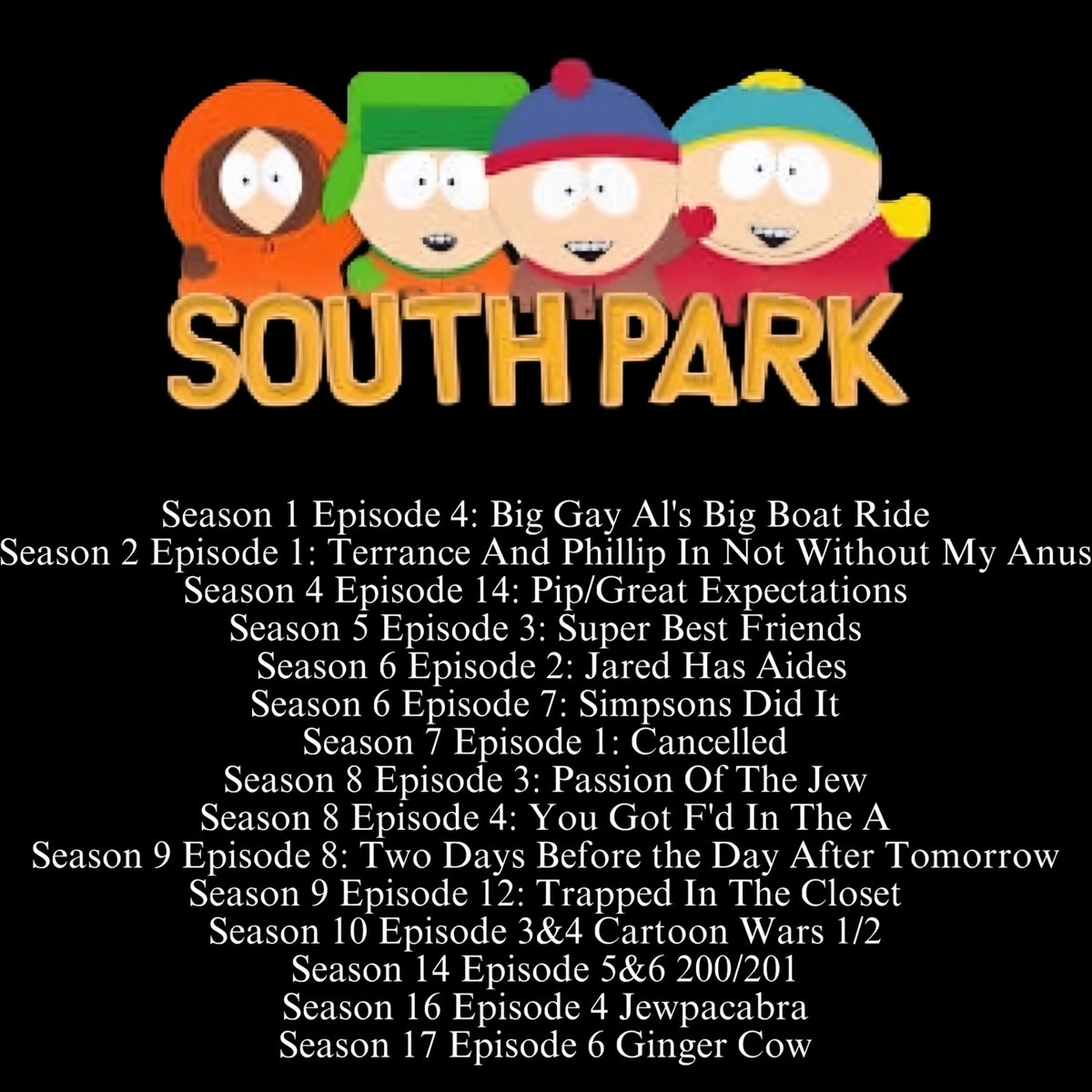 Paramount's Shocking Move: Censoring Iconic South Park Episodes!