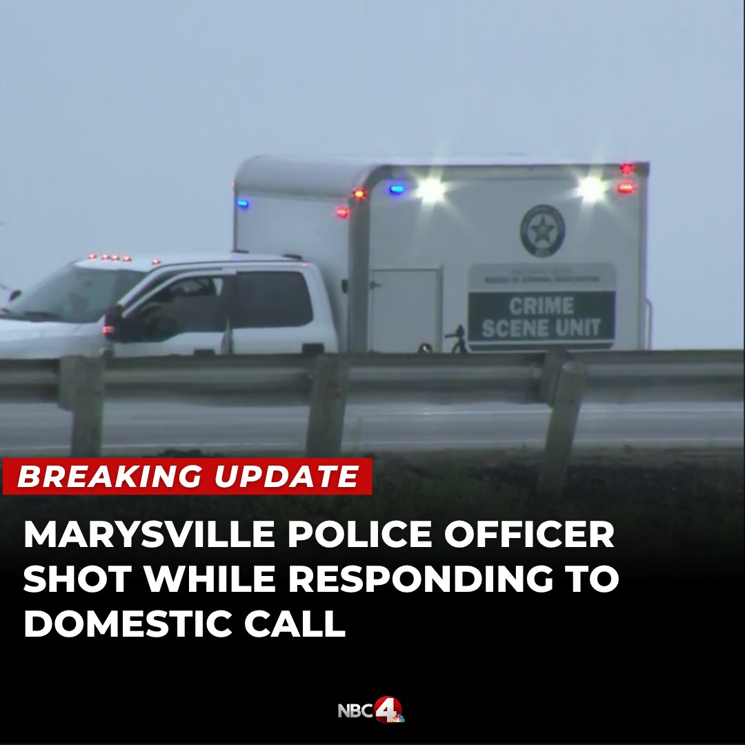 Police Shootout in Marysville: Officer Injured in Domestic Dispute!