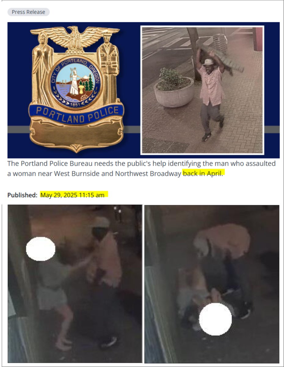 Portland Cops Silent for a Month on Racially Charged Attack!