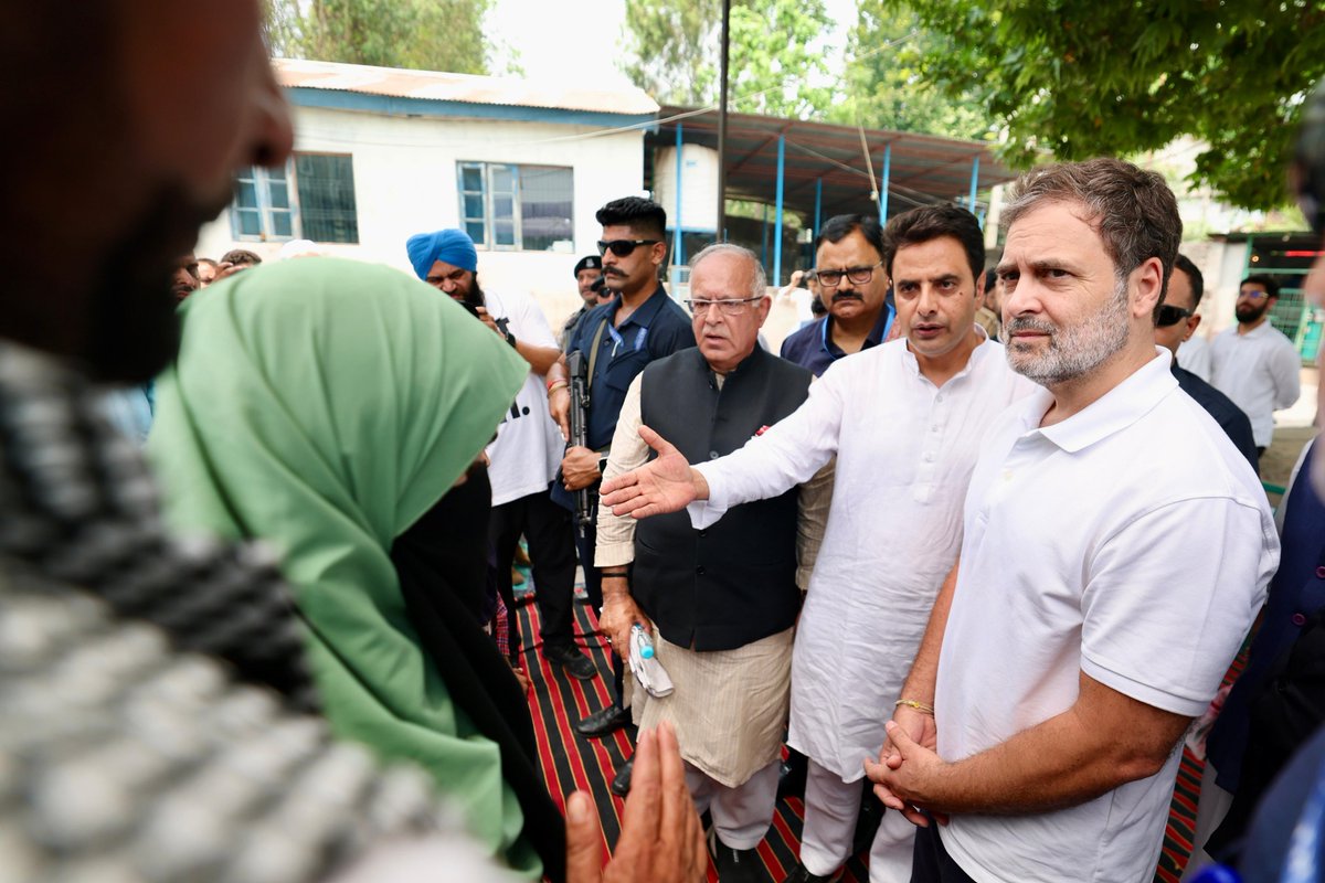 Rahul Gandhi's Visit Sparks Outrage Over Media's Terrorism Claims