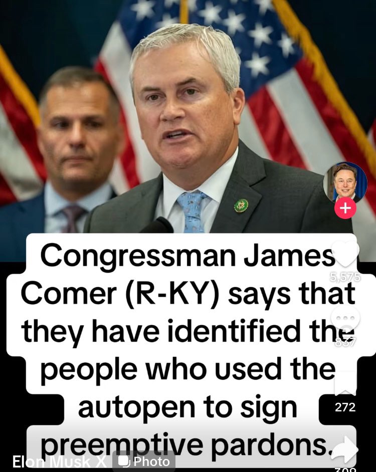 Rep. Comer Launches Shocking Probe into White House Autopen Scandal!