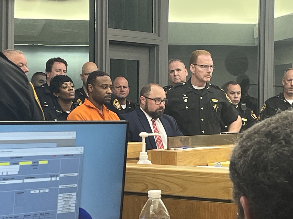 Rodney Hinton, Jr. in Court: 30+ Deputies Watch as Tension Mounts